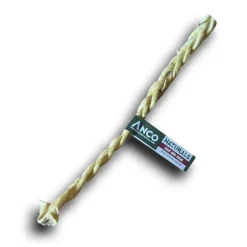 Anco Naturals Giant Beef Braid Dog Treat New