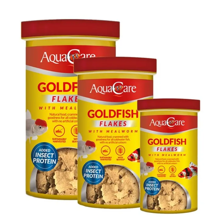 AquaCare Goldfish Mealworm Flakes Fashion