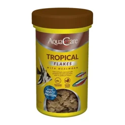 AquaCare Tropical Mealworm Flakes New