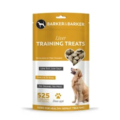 Barker & Barker Liver Pouch Medium Treats 262g New