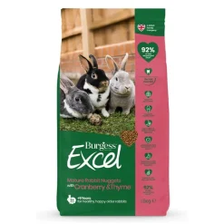 Excel Burgess Rabbit Mature Rabbit Food 1.5kg New
