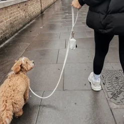 By Teddy Bouclé Poop Bag Holder Marshmallow Online
