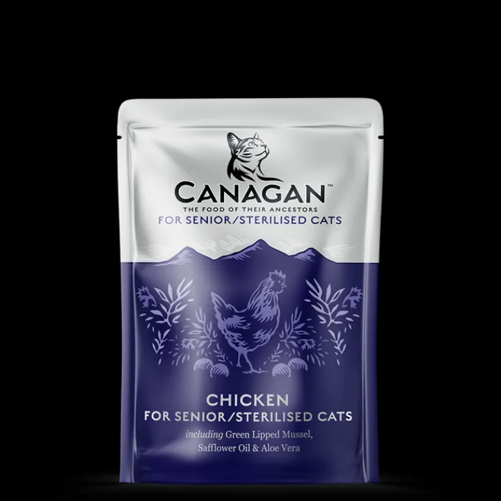Canagan Chicken for Senior / Sterilised Wet Cat Food 85g Best