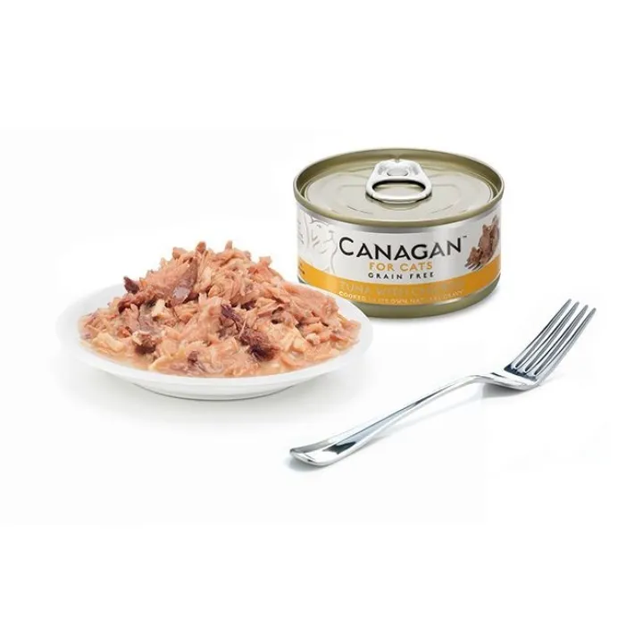 Canagan Tuna with Chicken Wet Cat Food 75g Discount