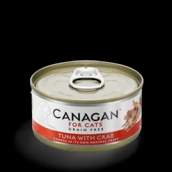 Canagan Tuna with Crab Wet Cat Food 75g New