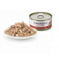 Canagan Tuna with Crab Wet Cat Food 75g New