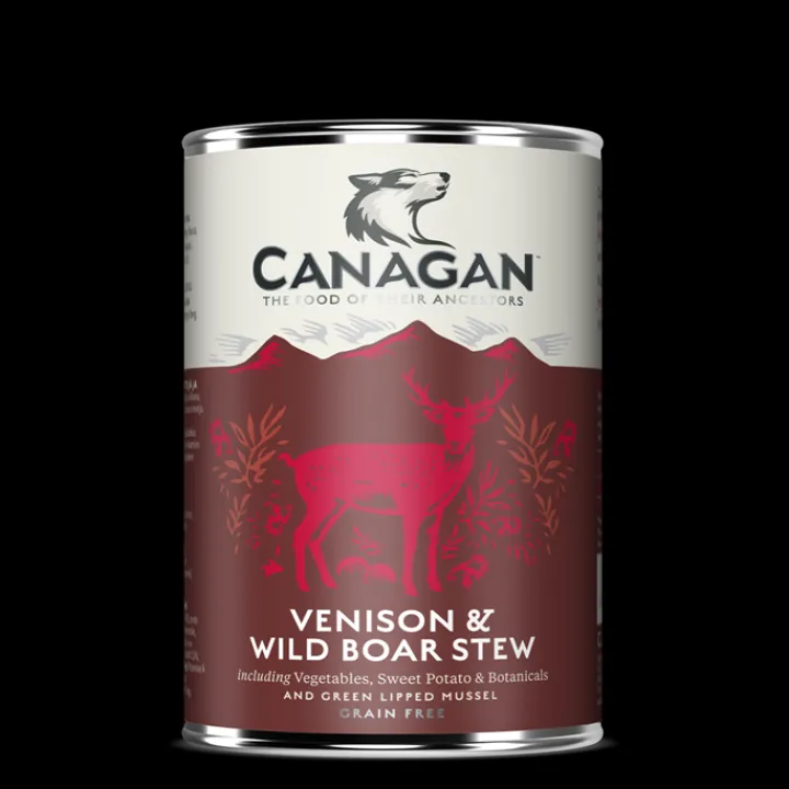 Canagan Venison & Wild Boar Stew Wet Dog Food 400g Outlet