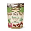 Carnilove Crunchy Cat Treats Duck with Raspberries 50g New