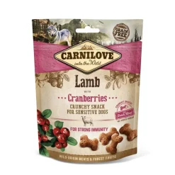 Carnilove Crunchy Dog Treats Lamb with Cranberries 200g Hot