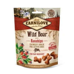 Carnilove Crunchy Dog Treats Wild Boar with Rosehips 200g Best
