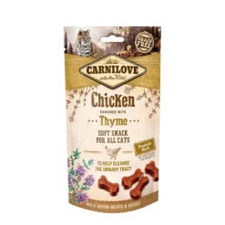 Carnilove Semi Moist Cat Treats Chicken with Thyme 50g Clearance