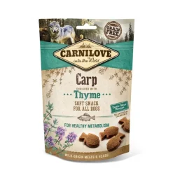 Carnilove Semi Moist Dog Treats Carp with Thyme 200g Discount