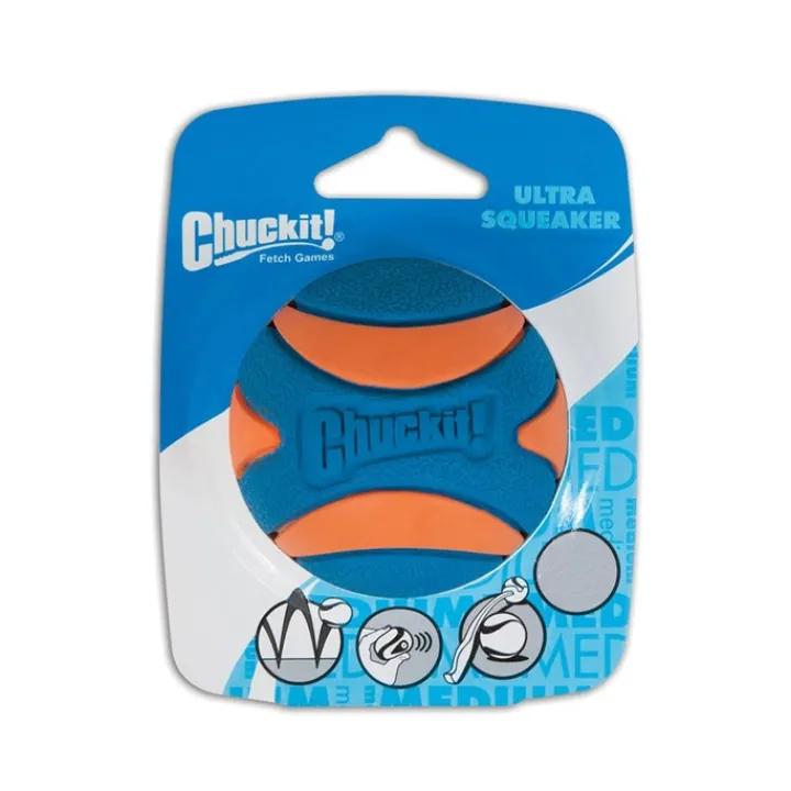 Chuckit! Ultra Squeaker Ball Dog Toy New