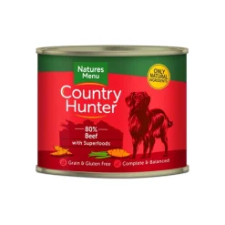 Natures Menu Country Hunter Grass Fed Beef Wet Dog Food 600g Online
