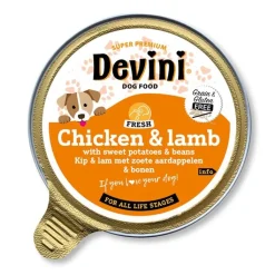 Devini Chicken & Lamb Wet Dog Food 85g Clearance