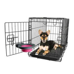 Dexas Collapsible Crate Bowl Light Grey Discount