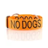 Dexil NO DOGS Awareness Dog Collar Fashion