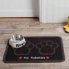 Pet Rebellion Dinner Mate Feeding Mat Black Discount