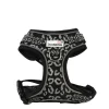 Doodlebone Adjustable Airmesh Dog Harness Coal Leopard Best