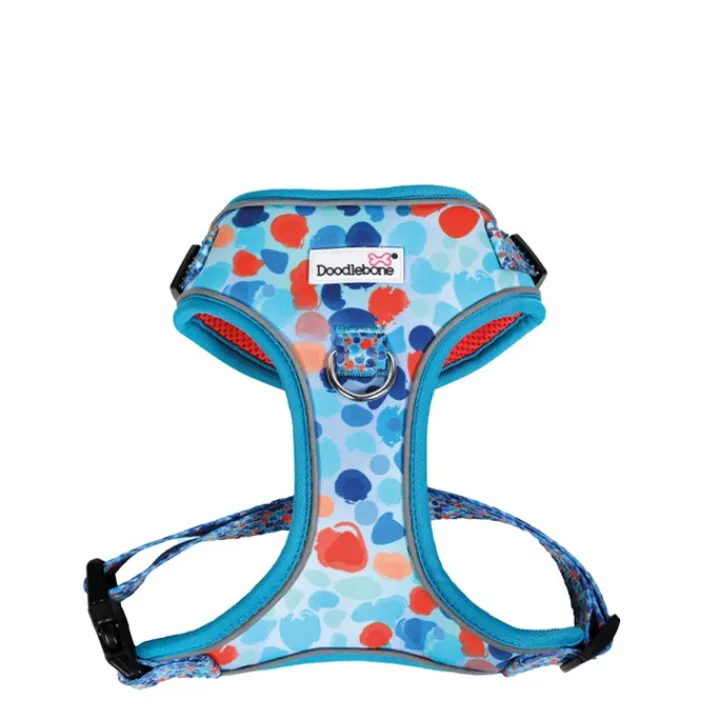 Doodlebone Adjustable Airmesh Dog Harness Reef Fashion