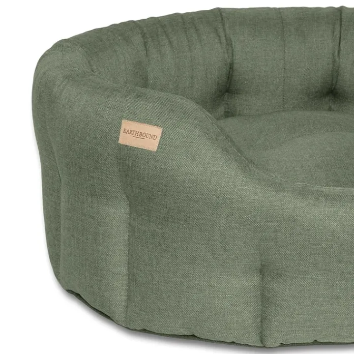 Earthbound Eden Dog Bed Laurel Green New