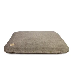 Earthbound Traditional Tweed Flat Cushion Beige Fashion