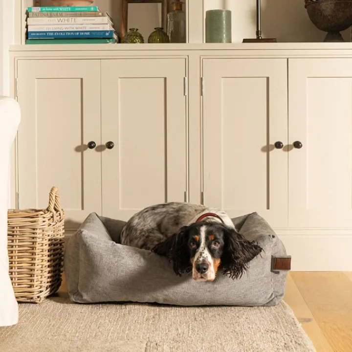 Fantail Basket Snug Mellow Pearl Grey Dog Bed Discount