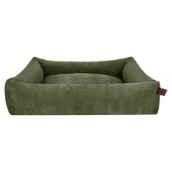 Fantail Basket Snug Mellow Emerald Green Dog Bed Discount