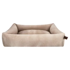 Fantail Basket Snug Mellow Oat Beige Dog Bed Outlet