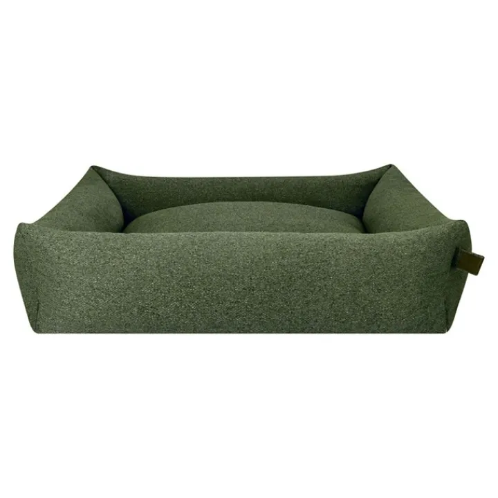 Fantail Basket Snug Origin Botanical Green Dog Bed Discount