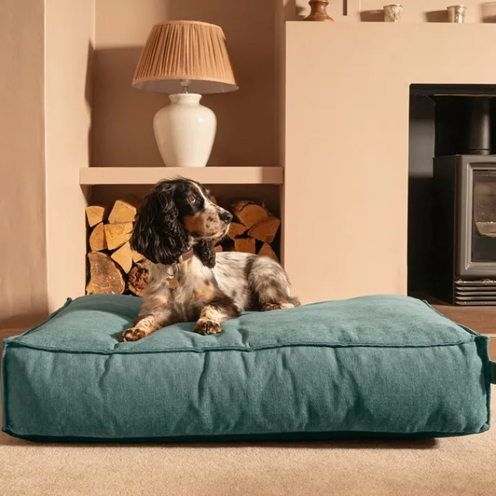 Fantail Mattress Stargaze Mellow Peacock Blue Dog Bed Online