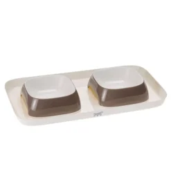 Ferplast Glam Tray & Bowls Hot