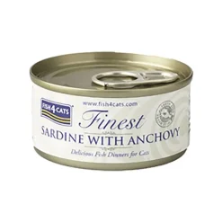 Fish4Cats Sardine with Anchovy Wet Cat Food 70g New
