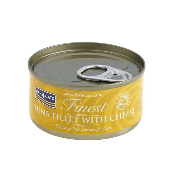 Fish4Cats Tuna & Cheese Wet Cat Food 70g Discount