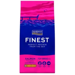 Fish4Dogs Finest Salmon Toy Kibble Dog Food 1.5kg Hot