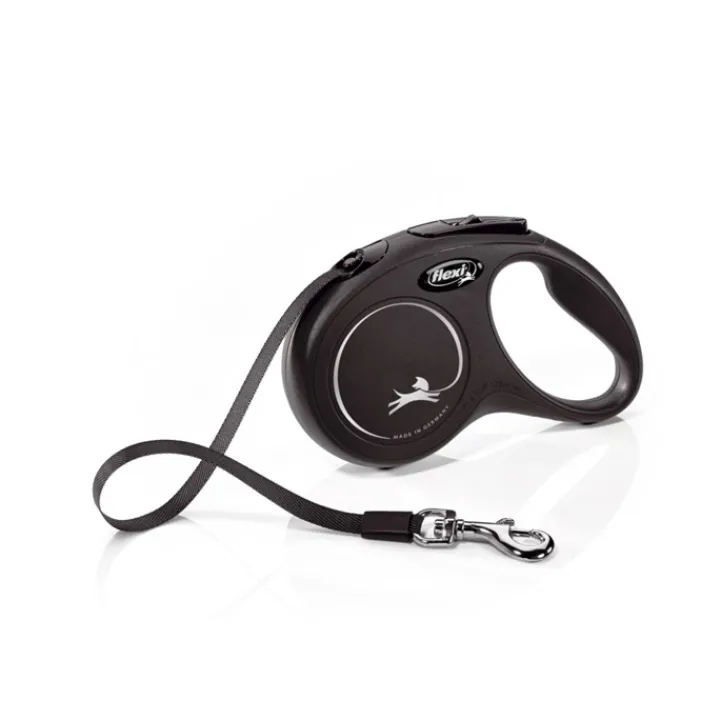 Flexi New Classic L Tape 5m Black Outlet