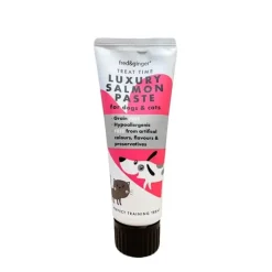 Fred & Ginger Luxury Salmon Paste Dog Treat 75g New