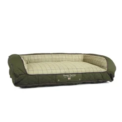 George Barclay Country Dog Sofa Bed Olive Green Medium Fashion