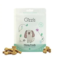 Gizzls Peanut Butter & Mint Biscuit Dog Treats Sale