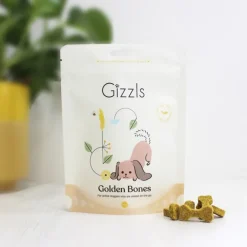 Gizzls Peanut Butter & Turmeric Biscuit Dog Treats Discount
