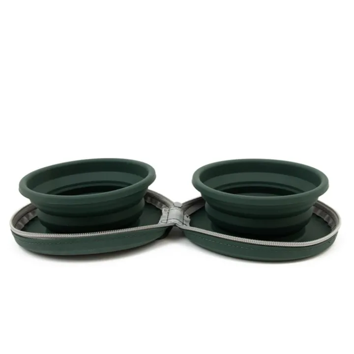 Great & Small Active Double Travel Bowl Best