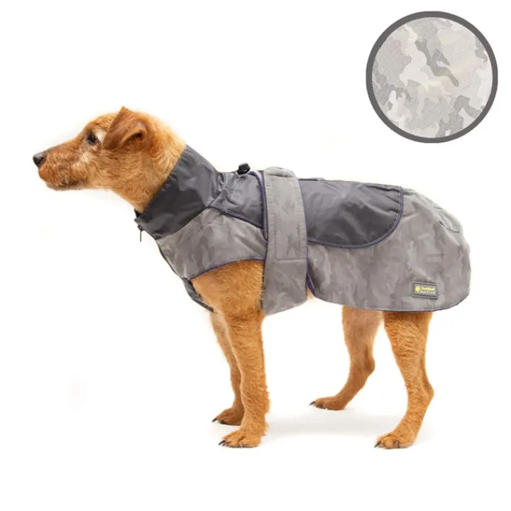 Great & Small Active Reflective Camouflage Dog Raincoat Discount