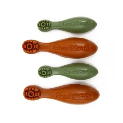 Great & Small Apple & Coconut Brush Shaped Dog Treat Best