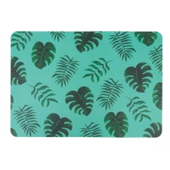 Great & Small Basic Food Pet Mat Palm Leaf New