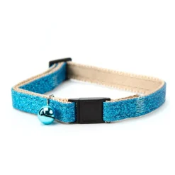 Great & Small Blue Glitter Cat Collar Hot
