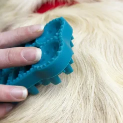 Great & Small Bone Shape Rubber Pet Grooming Brush Sale