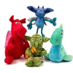 Great & Small British Beasts Welsh Red Dragon Dog Toy Online