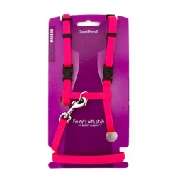 Great & Small Cat Harness & Lead Pink Best