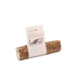 Great & Small Chew On Quail & Blackberries Bar Dog Treat Hot