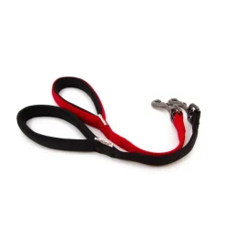 Great & Small Classic Cushion Dog Lead Red Best